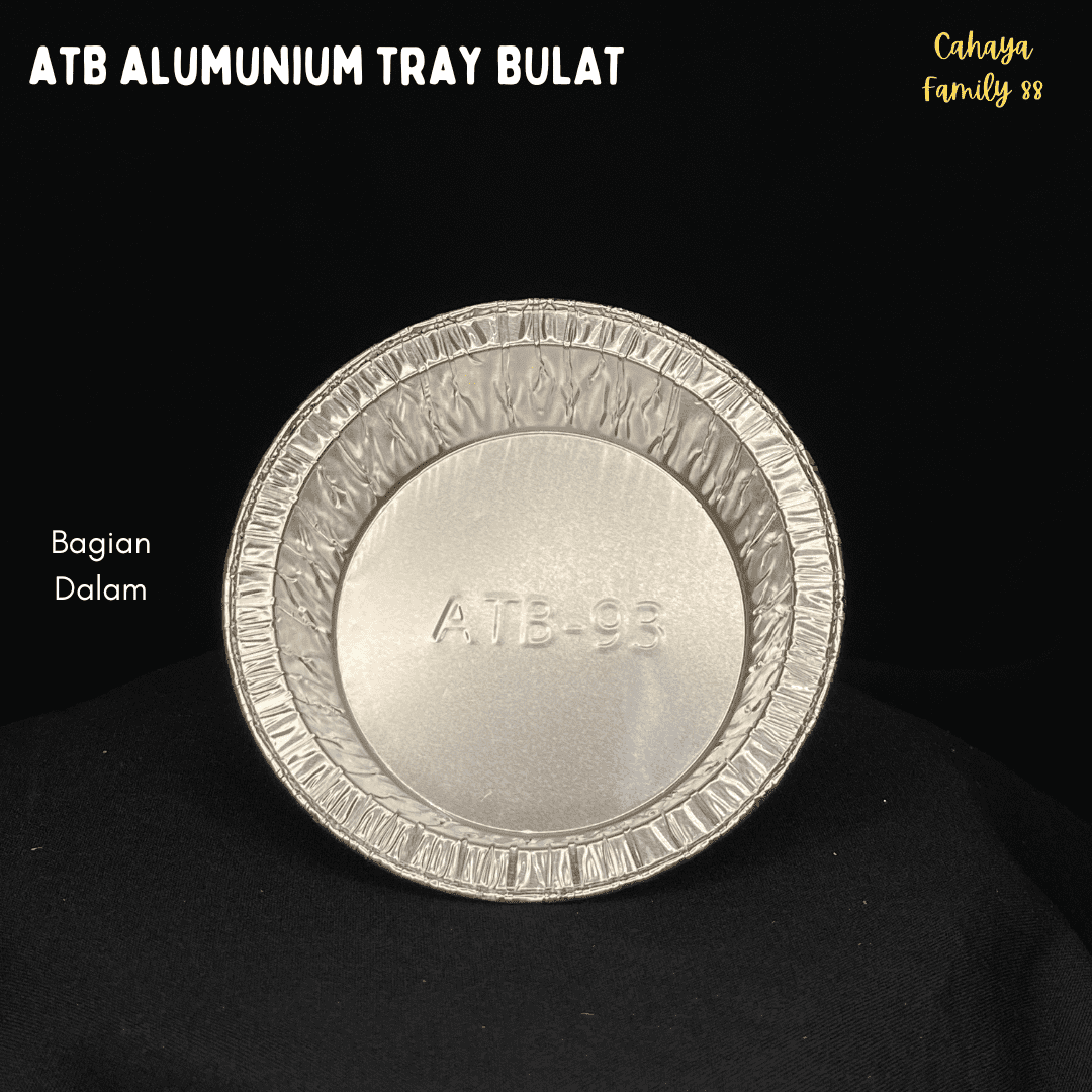 Alumunium Tray Bulat