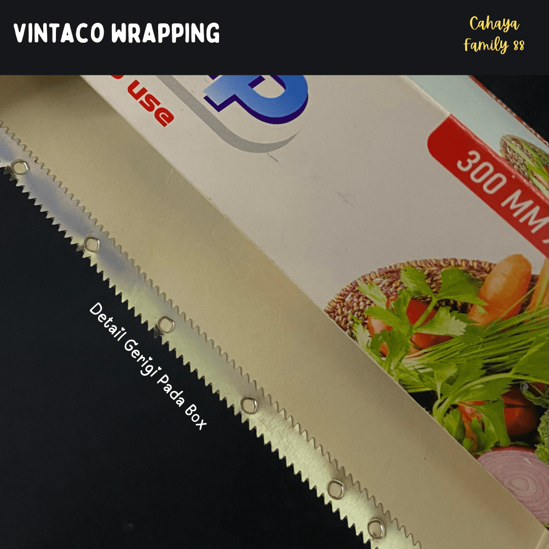 Vintaco Wrapping Box & Roll